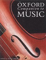 bokomslag The Oxford Companion to Music
