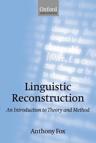 Linguistic Reconstruction 1