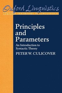 bokomslag Principles and Parameters