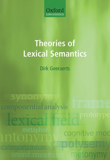 Theories of Lexical Semantics 1