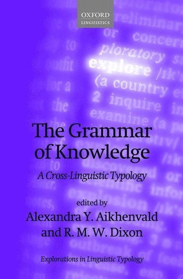 bokomslag The Grammar of Knowledge