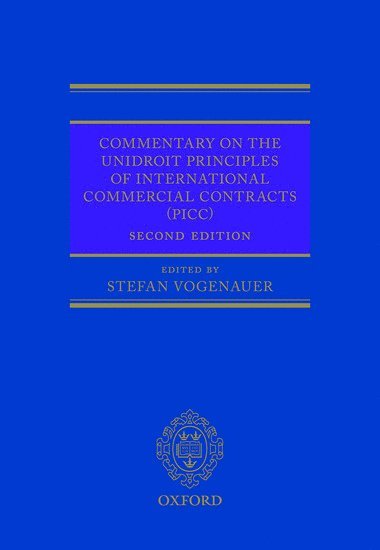 Commentary on the UNIDROIT Principles of International Commercial Contracts (PICC)