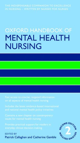 Patrick Callaghan, Catherine Gamble - Oxford Handbook of Mental Health Nursing, Häftad