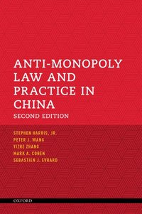 bokomslag Anti-Monopoly Law and Practice in China