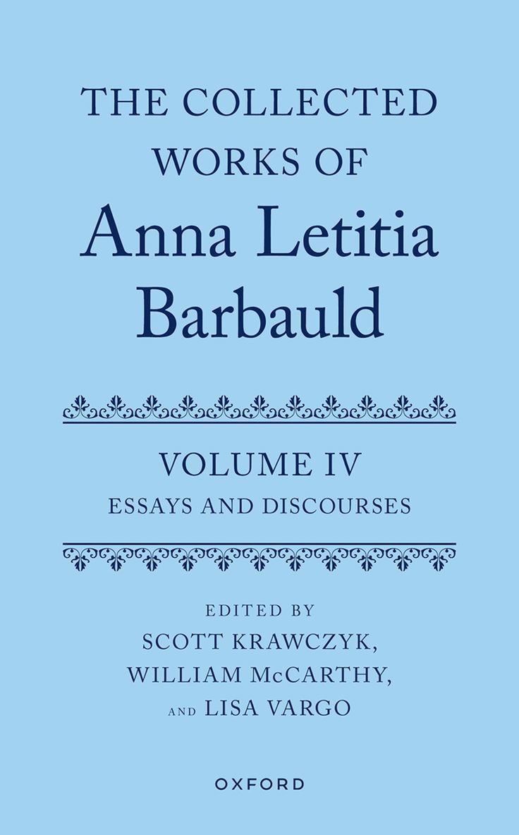 The Collected Works of Anna Letitia Barbauld: Volume 4