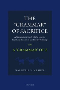 bokomslag The 'Grammar' of Sacrifice