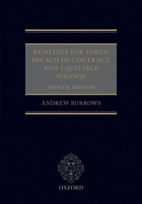 bokomslag Remedies for Torts, Breach of Contract, and Equitable Wrongs