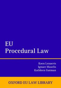 bokomslag EU Procedural Law