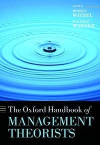 bokomslag The Oxford Handbook of Management Theorists