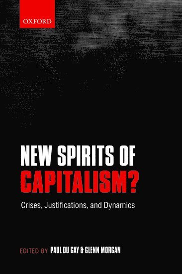 New Spirits of Capitalism? 1