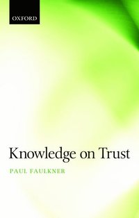 bokomslag Knowledge on Trust