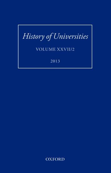 Mordechai Feingold, Mordechai Feingold - History of Universities, Inbunden
