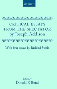 bokomslag Critical Essays from the Spectator by Joseph Addison