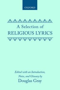 bokomslag A Selection of Religious Lyrics