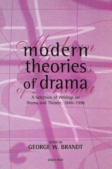 Modern Theories of Drama 1