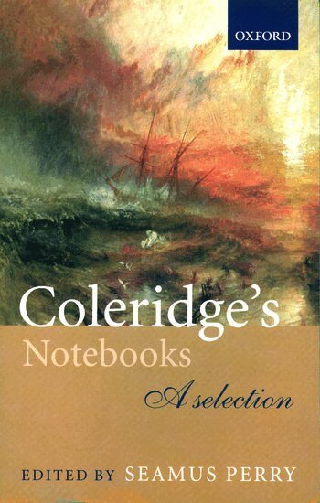 Seamus Perry - Coleridge's Notebooks, Häftad