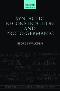 bokomslag Syntactic Reconstruction and Proto-Germanic
