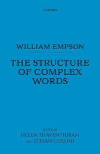 bokomslag William Empson: The Structure of Complex Words