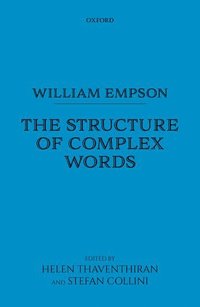 bokomslag William Empson: The Structure of Complex Words