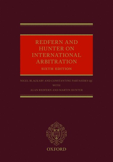 bokomslag Redfern and Hunter on International Arbitration