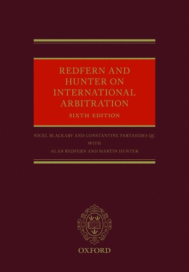 bokomslag Redfern and Hunter on International Arbitration