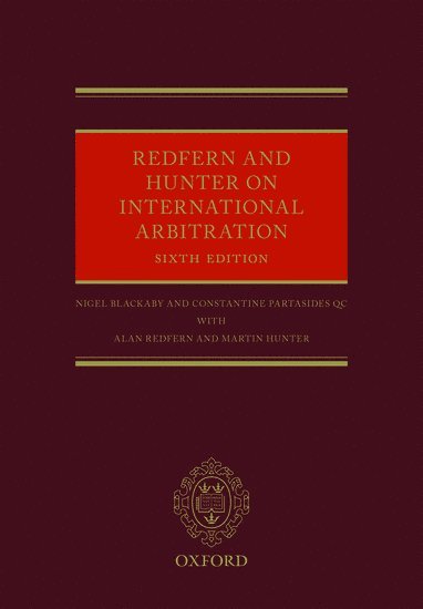 Redfern and Hunter on International Arbitration 1