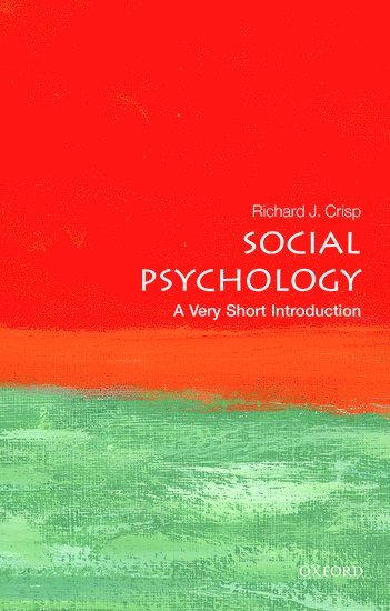 bokomslag Social Psychology: A Very Short Introduction
