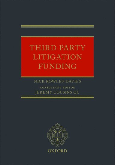 Third Party Litigation Funding 1