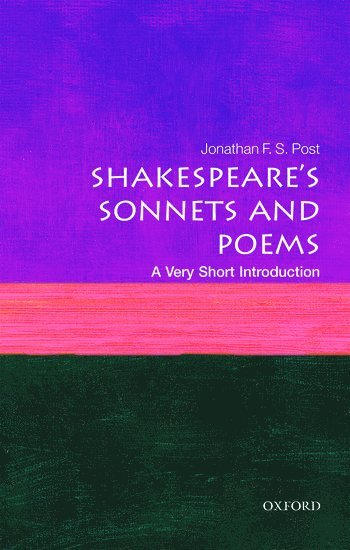 bokomslag Shakespeare's Sonnets and Poems: A Very Short Introduction