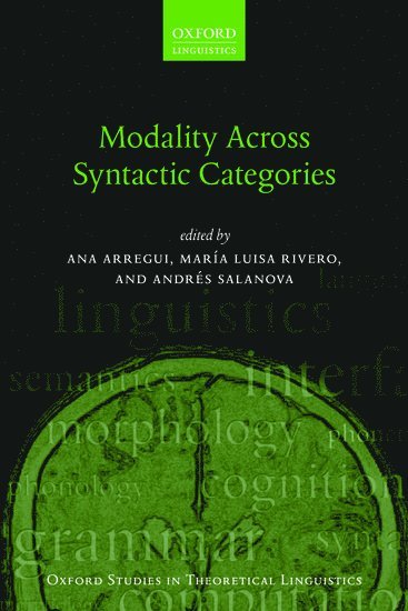 Modality Across Syntactic Categories 1