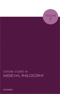 bokomslag Oxford Studies in Medieval Philosophy, Volume 2