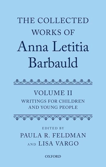 bokomslag Collected Works of Anna Letitia Barbauld: Volume 2