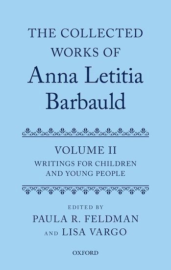The Collected Works of Anna Letitia Barbauld: Volume 2 1