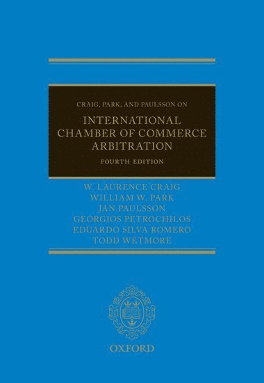 bokomslag Craig, Park and Paulsson on International Chamber of Commerce Arbitration