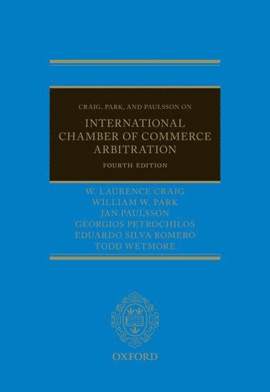 bokomslag Craig, Park and Paulsson on International Chamber of Commerce Arbitration