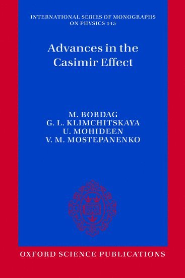 bokomslag Advances in the Casimir Effect