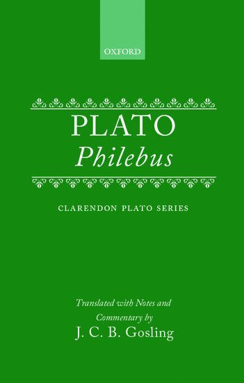 J. C. B. Gosling - Plato: Philebus, Inbunden