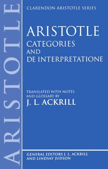 Aristotle, J. L. Judson - Categories and De Interpretatione, Häftad