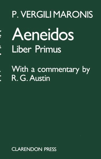 Virgil, R. G. Austin - Aeneid: Book 1, Häftad