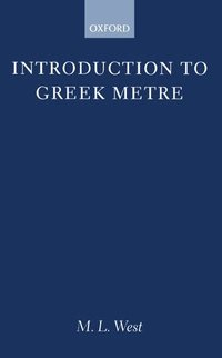 bokomslag Introduction to Greek Metre