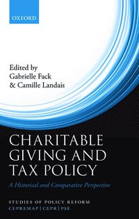 bokomslag Charitable Giving and Tax Policy