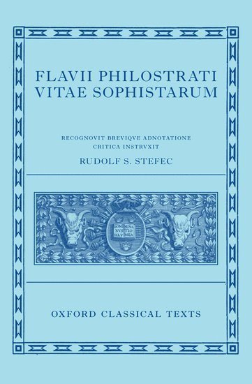 bokomslag Philostratus: Lives of the Sophists (Flavii Philostrati Vitas Sophistarum)