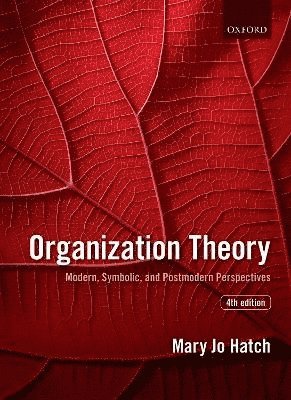 bokomslag Organization Theory