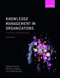 bokomslag Knowledge Management in Organizations