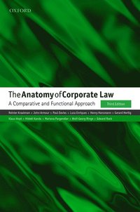 bokomslag The Anatomy of Corporate Law