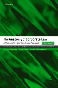 bokomslag The Anatomy of Corporate Law: A Comparative and Functional Approac