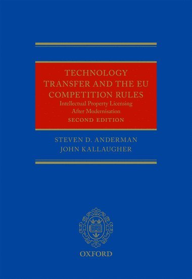 bokomslag Technology Transfer and the EU Competition Rules