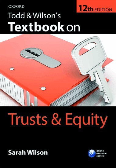 Sarah Wilson - Todd & Wilson's Textbook on Trusts & Equity, Häftad