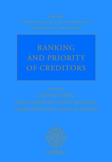 bokomslag Ranking and Priority of Creditors