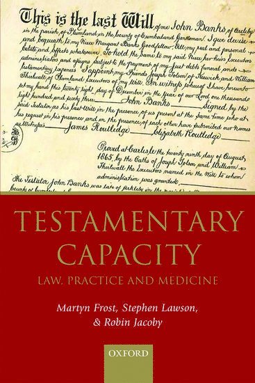 Testamentary Capacity 1